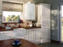 worcester bosch boiler in a kitchen