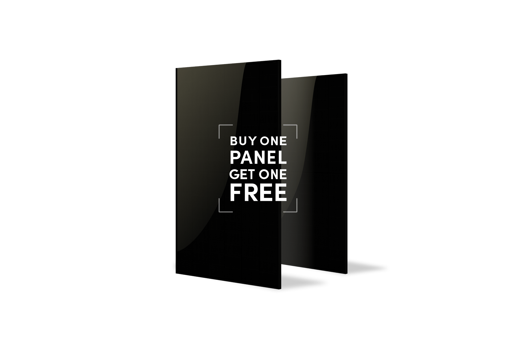 Buy one panel get one free promotion