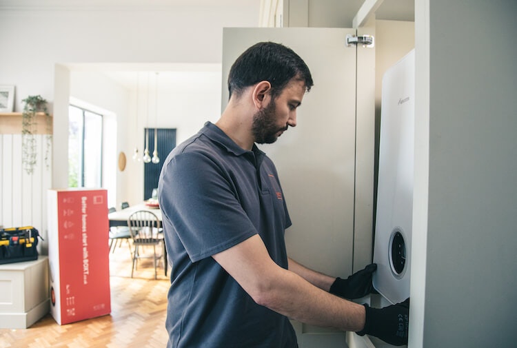 If you’ve had your current boiler for over 10 years, it won’t be as efficient as a new appliance.