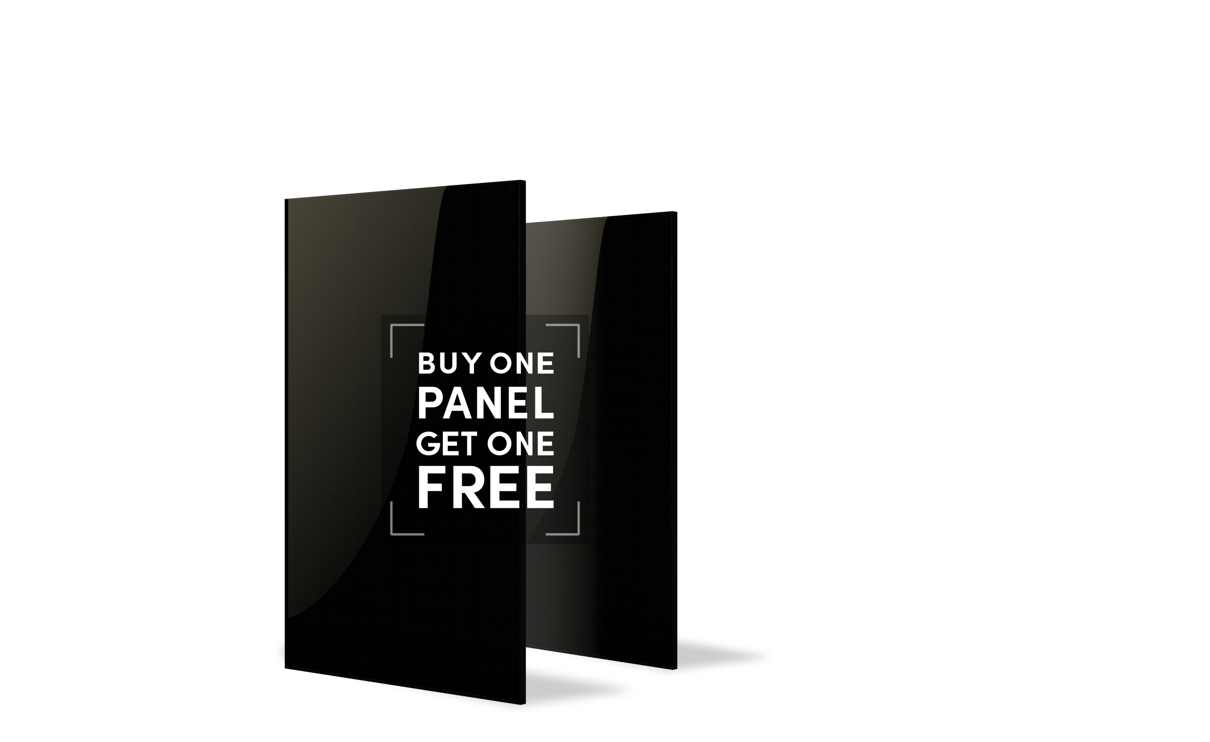 Buy one panel get one free promotion